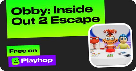 inside out game|Obby: Inside Out 2 Escape .